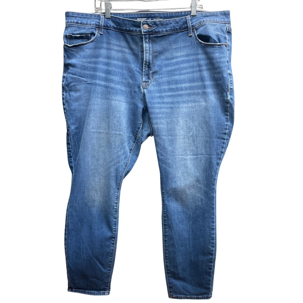 Old Navy Mid Rise Pop Icon Skinny Jeans Sz 24